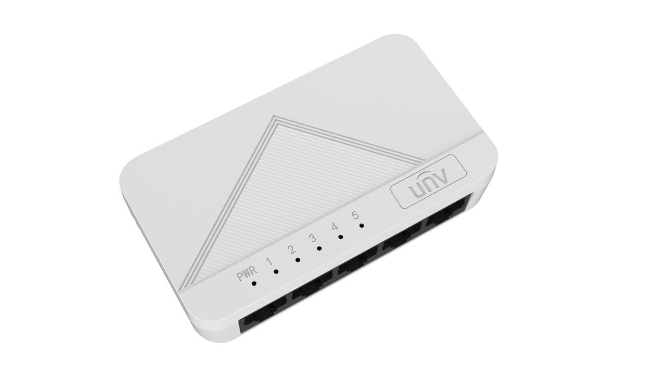 Uniview NSW1010-5GT-IN 5 portos Gigabit desktop switch Uniview NSW1010-5GT-IN 5 portos Gigabit desktop switch
