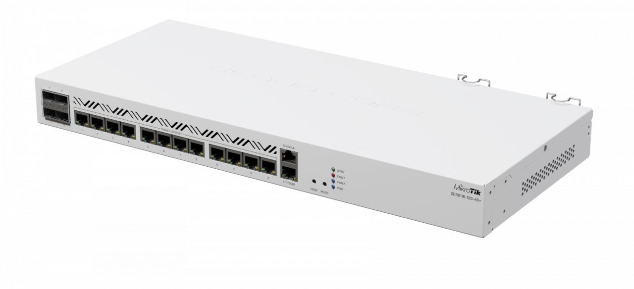 Mikrotik CCR2116-12G-4S+ 13xGbE LAN 4x SFP+ Cloud Core Router Mikrotik CCR2116-12G-4S+ 13xGbE LAN 4x SFP+ Cloud Core Router