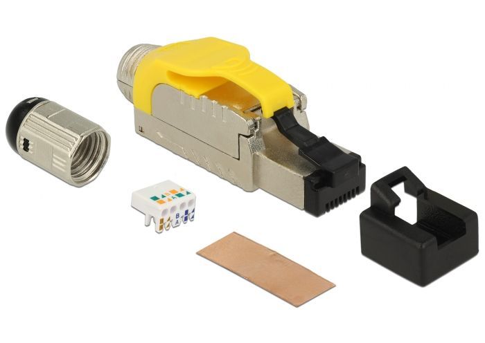 DeLock RJ45 Plug field assembly Cat.6A metal DeLock RJ45 Plug field assembly Cat.6A metal