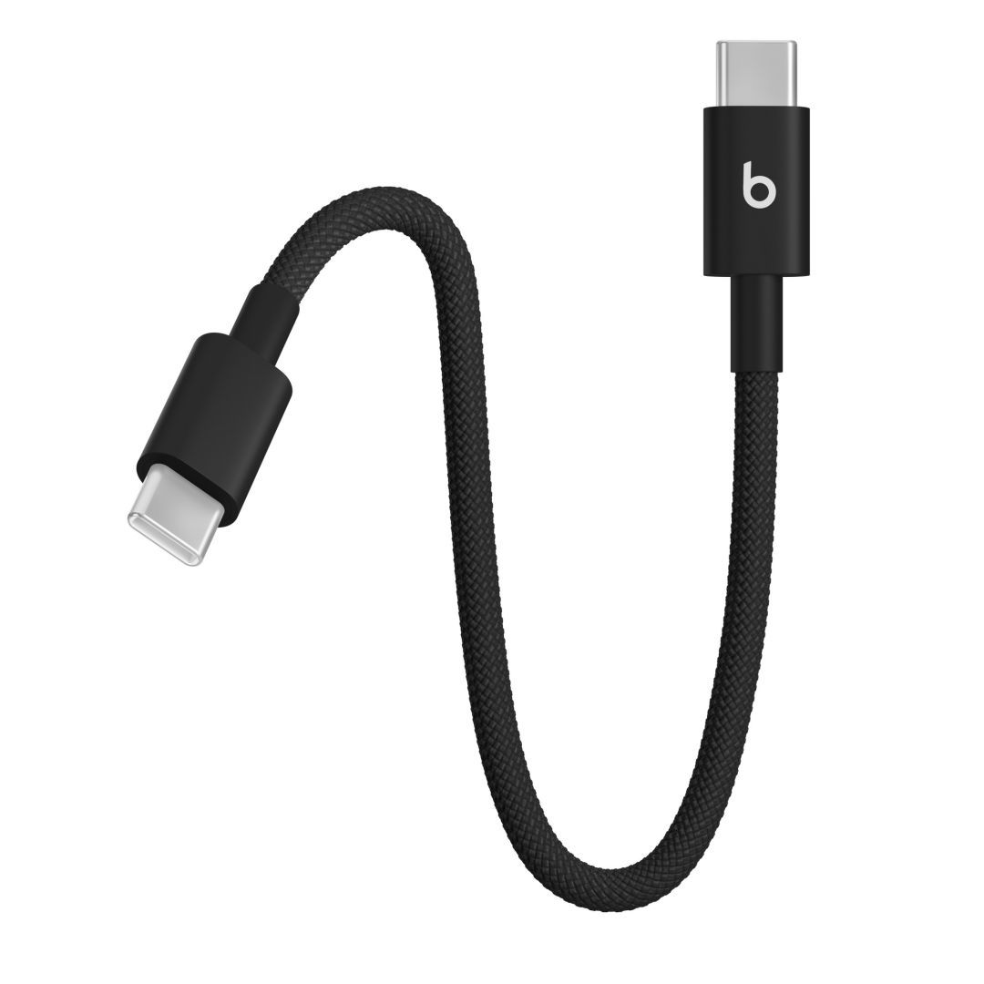 Apple Beats USB‑C to USB‑C Woven Short Cable 0,2m Bolt Black