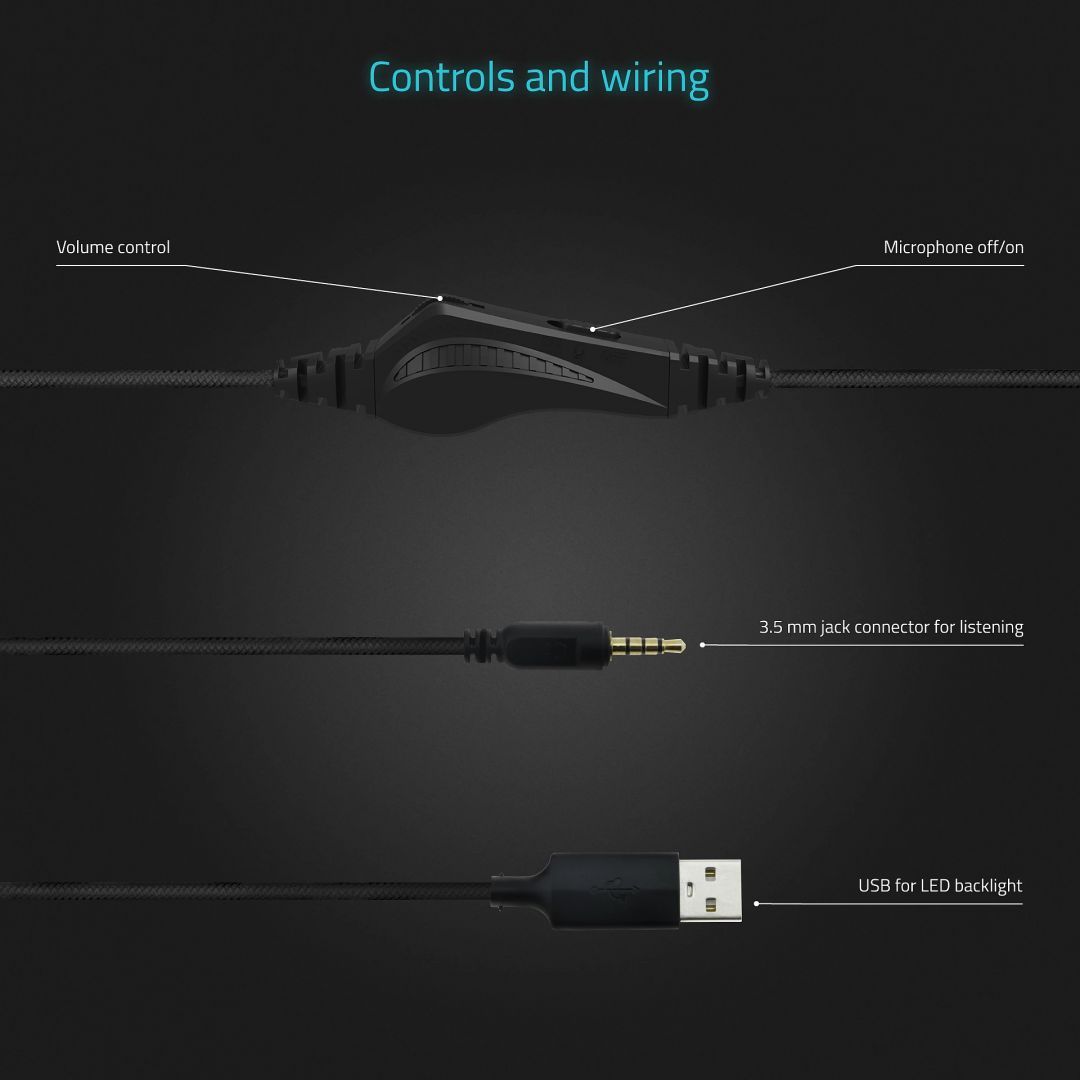 Lamax Heroes Guard1 Gamer Headset Black Lamax Heroes Guard1 Gamer Headset Black