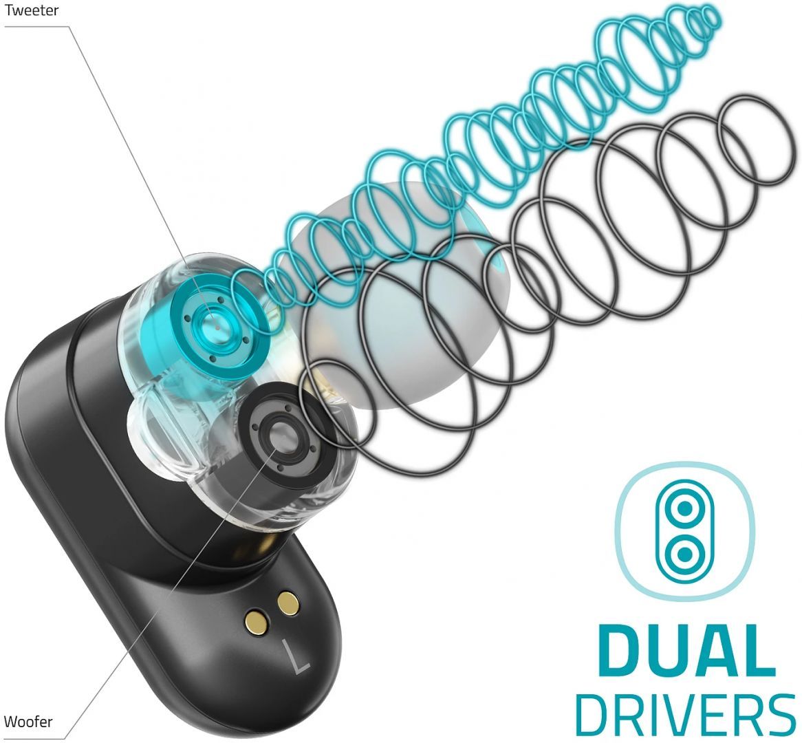 Lamax Duals1 TWS Bluetooth Headset Black Lamax Duals1 TWS Bluetooth Headset Black