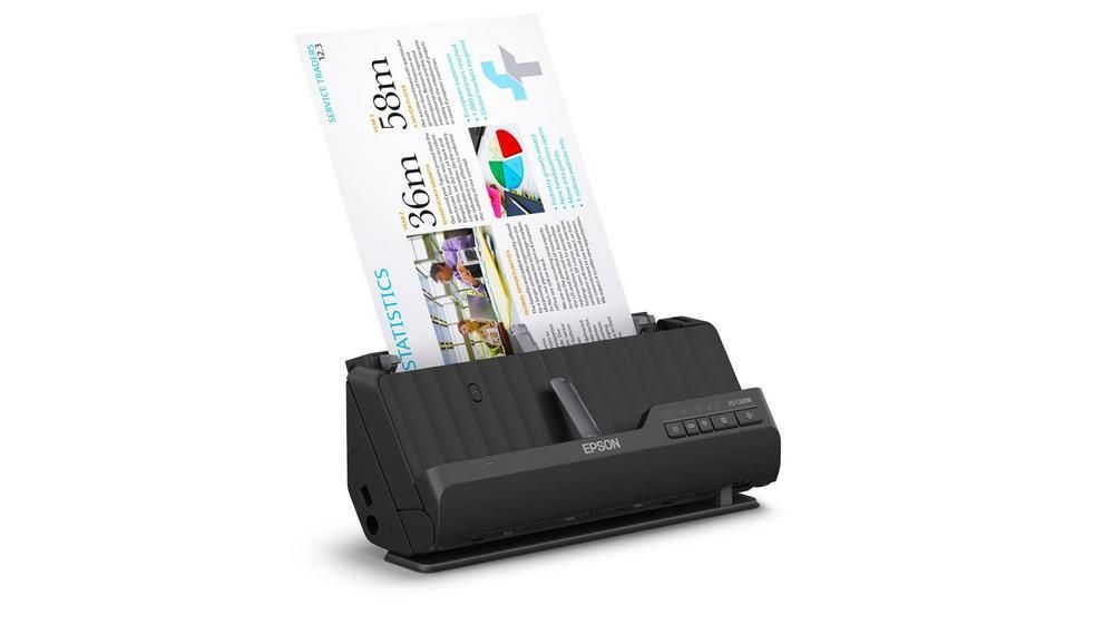 Epson WorkForce ES-C320W Lapáthúzós Szkenner Black Epson WorkForce ES-C320W Lapáthúzós Szkenner Black
