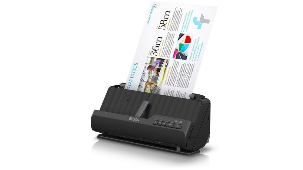 Epson WorkForce ES-C320W Lapáthúzós Szkenner Black Epson WorkForce ES-C320W Lapáthúzós Szkenner Black