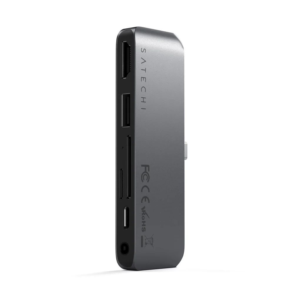 Satechi USB-C Mobile Pro HUB SD Grey Satechi USB-C Mobile Pro HUB SD Grey