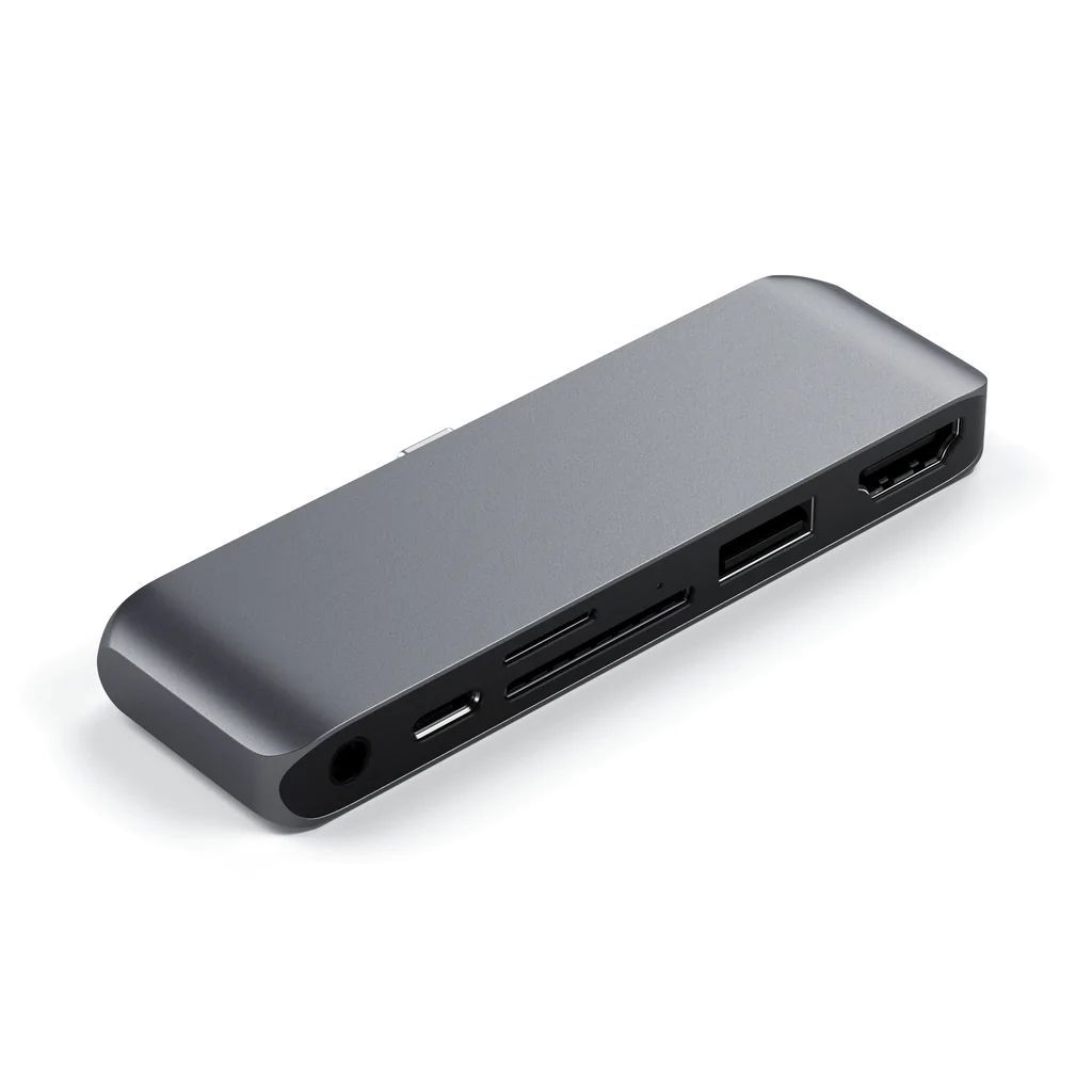 Satechi USB-C Mobile Pro HUB SD Grey Satechi USB-C Mobile Pro HUB SD Grey