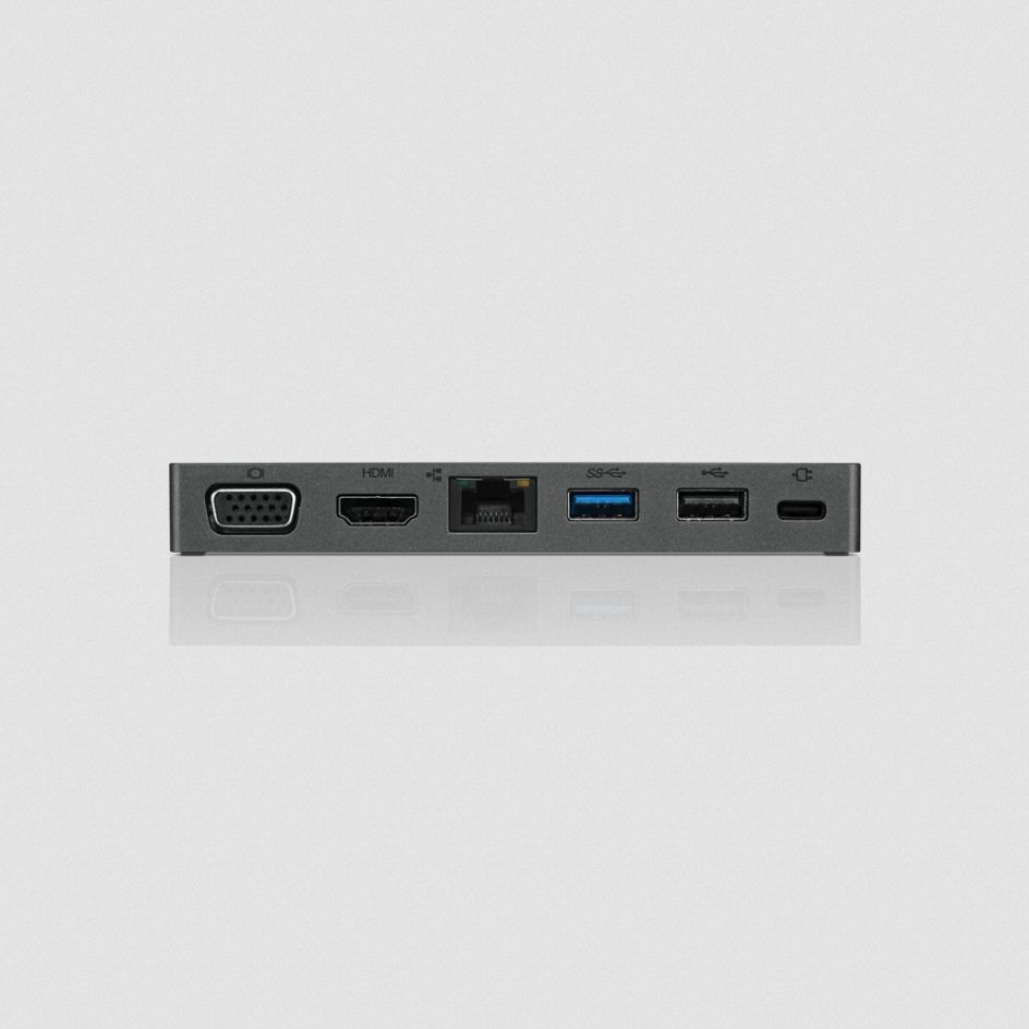 Lenovo Powered USB-C Travel Hub Iron Gray Lenovo Powered USB-C Travel Hub Iron Gray