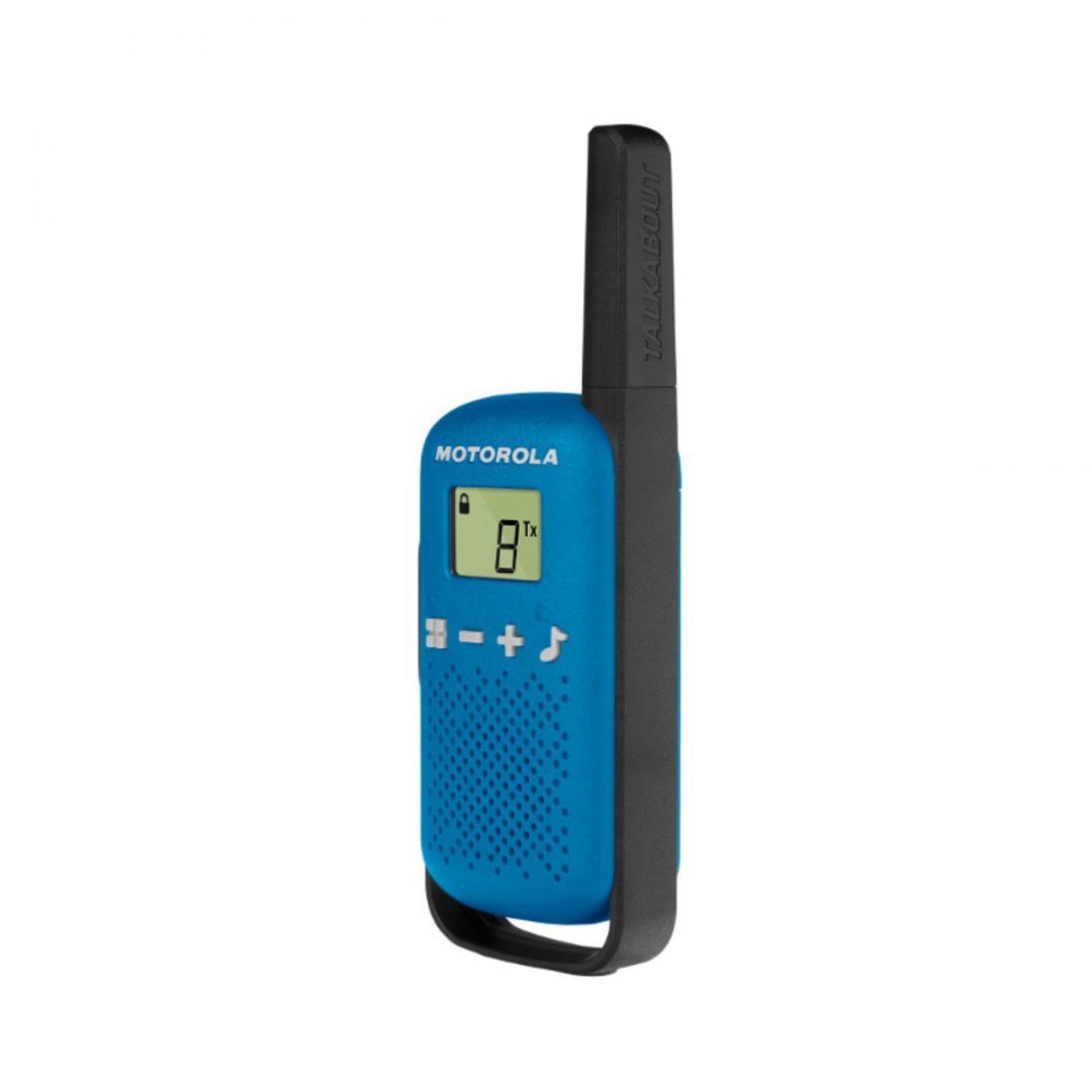 Motorola Talkabout T42 Dual Walkie-Talkie (2 Pcs) Blue