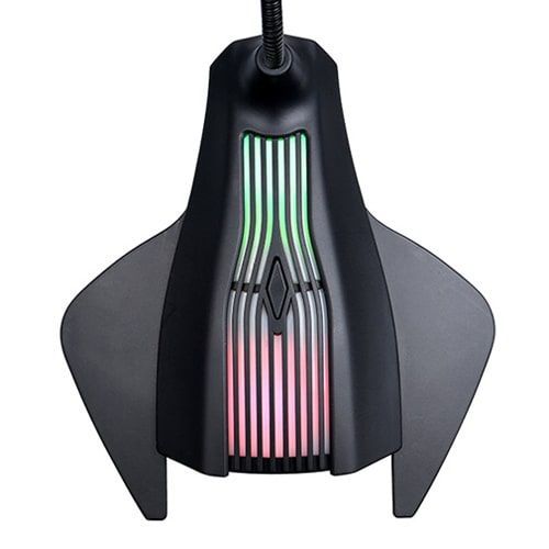 Marvo MIC-01 USB RGB microphone Black