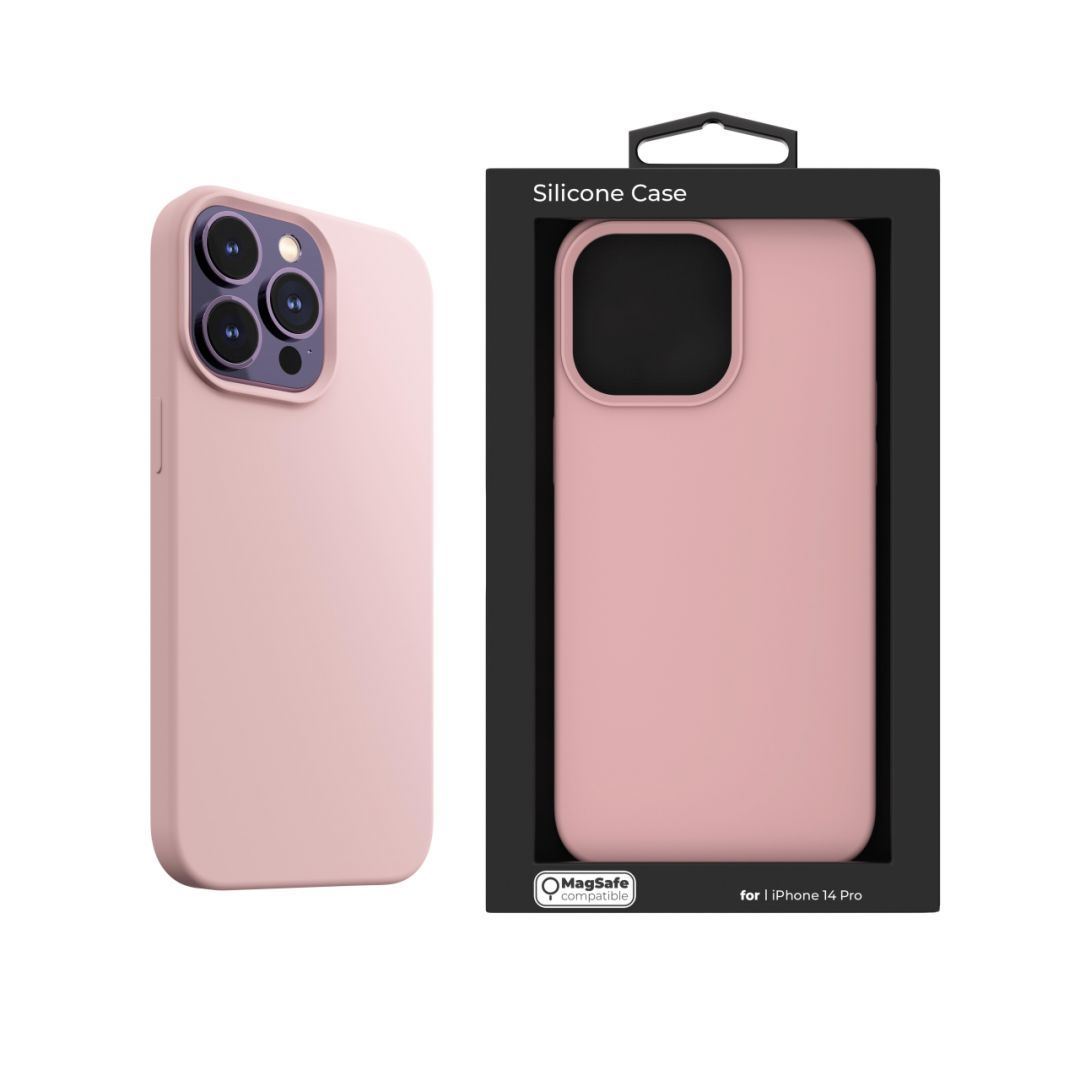 Next One MagSafe Silicone Case iPhone 14 Pro Ballet Pink Next One MagSafe Silicone Case iPhone 14 Pro Ballet Pink