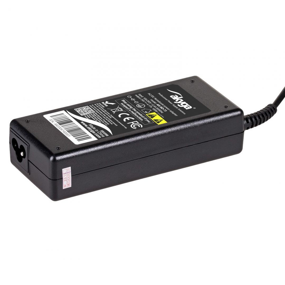 Akyga AK-ND-73 24V / 4,17A 100W 6,3x3mm Toshiba hálózati notebook töltő Akyga AK-ND-73 24V / 4,17A 100W 6,3x3mm Toshiba hálózati notebook töltő
