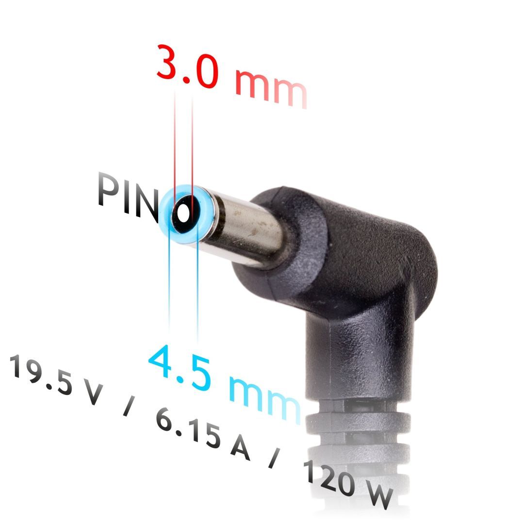 Akyga AK-ND-45 19,5V / 6,15A 120W 4,5x3mm HP hálózati notebook töltő Akyga AK-ND-45 19,5V / 6,15A 120W 4,5x3mm HP hálózati notebook töltő