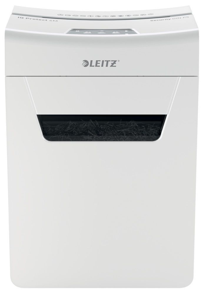 Leitz IQ Protect Premium 6M Iratmegsemmisítő White Leitz IQ Protect Premium 6M Iratmegsemmisítő White