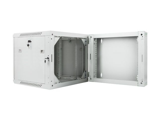 Lanberg 19" 9U Falra szerelhető Rackszekrény Grey Lanberg 19" 9U Falra szerelhető Rackszekrény Grey