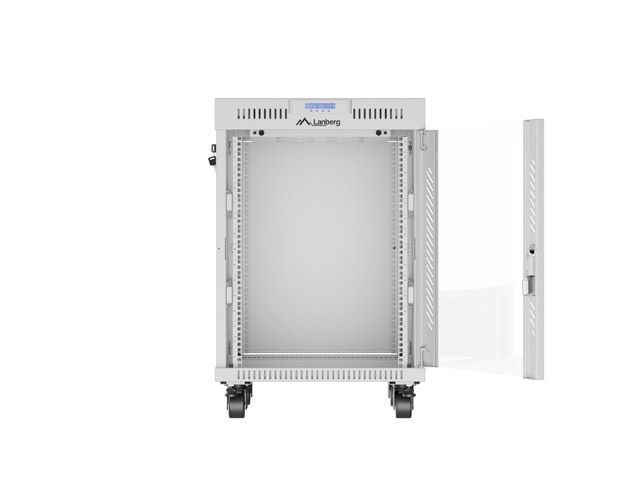 Lanberg 19" 15U LCD Szabadon álló Rackszekrény Grey Lanberg 19" 15U LCD Szabadon álló Rackszekrény Grey