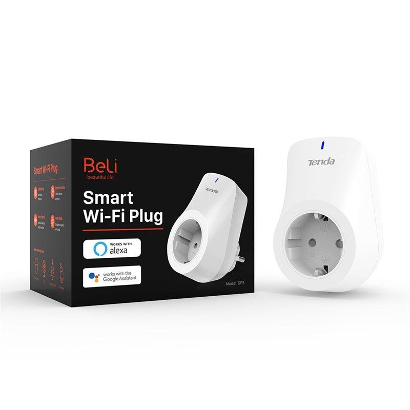 Tenda SP3 EU Beli Smart Wi-Fi Plug (2-pack) Tenda SP3 EU Beli Smart Wi-Fi Plug (2-pack)