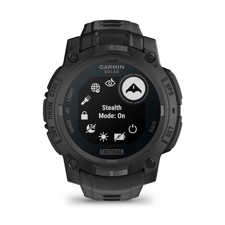 Garmin Instinct 3 45mm Solar Tactical Edition Black with Black Band Garmin Instinct 3 45mm Solar Tactical Edition Black with Black Band