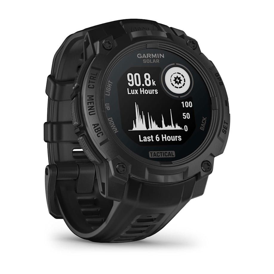 Garmin Instinct 3 45mm Solar Tactical Edition Black with Black Band Garmin Instinct 3 45mm Solar Tactical Edition Black with Black Band
