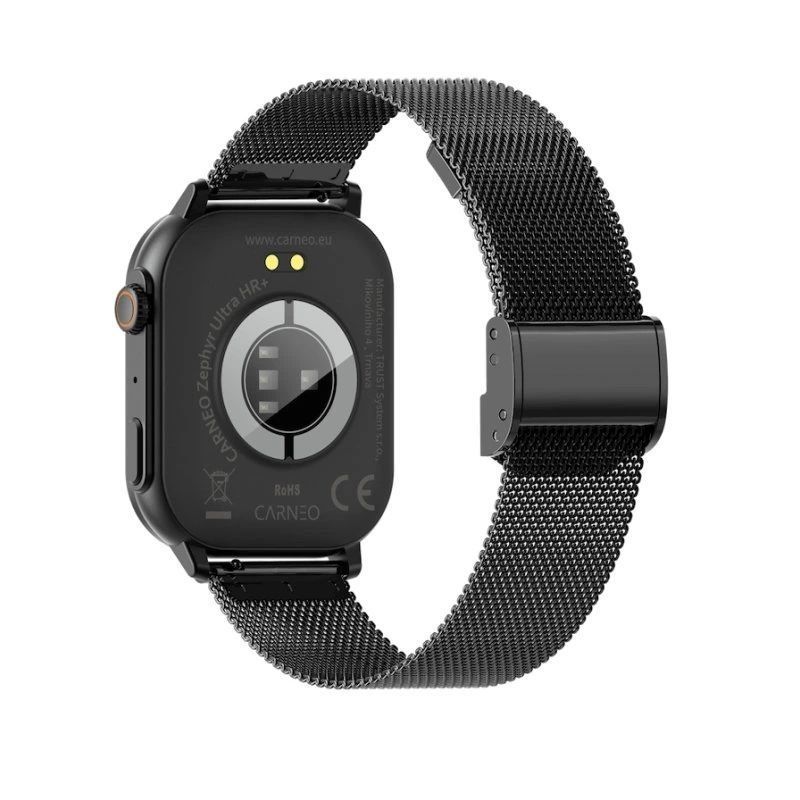 Carneo Zephyr Ultra HR+ Smartwatch Black