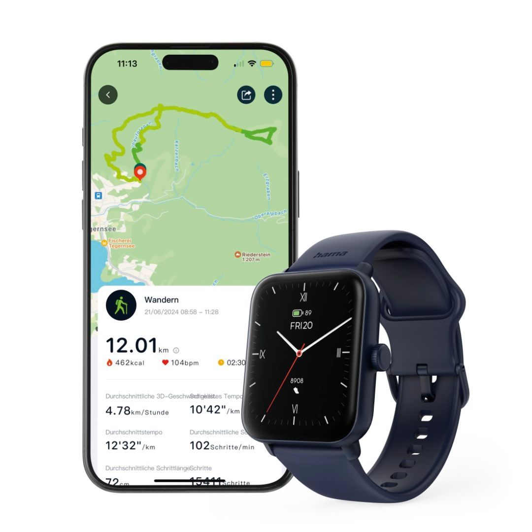 Hama SmartWatch 6010 Blue Hama SmartWatch 6010 Blue