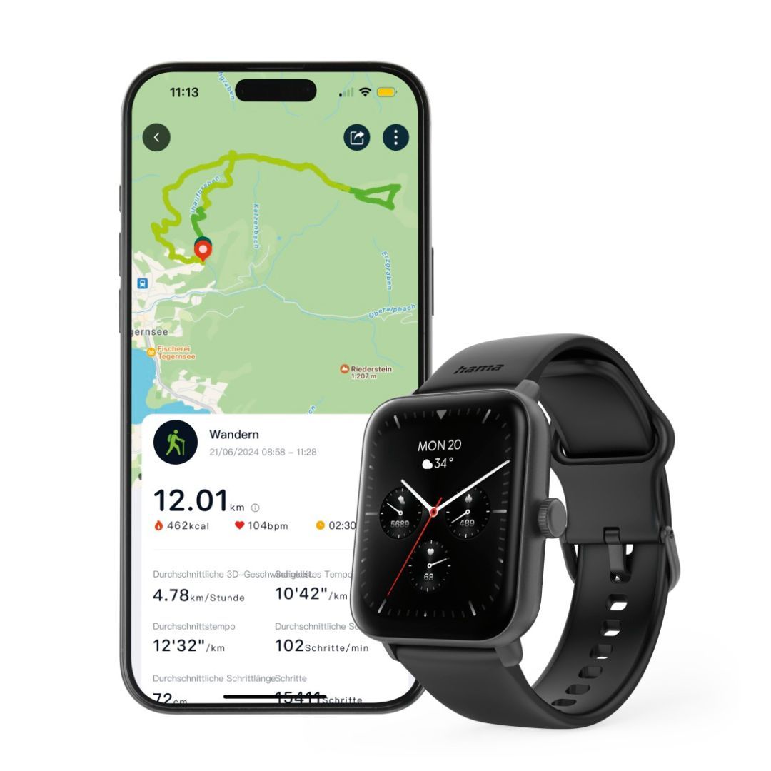 Hama SmartWatch 6010 Black Hama SmartWatch 6010 Black