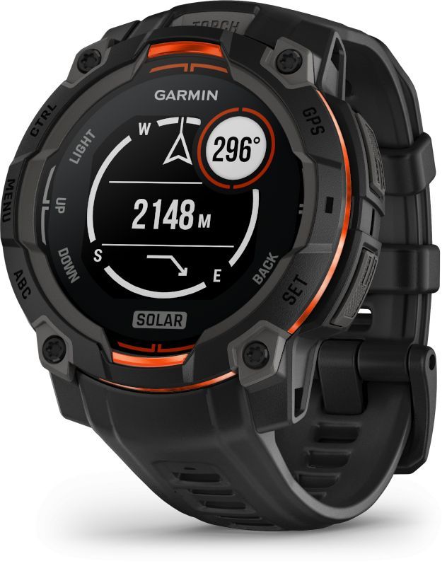 Garmin Instinct 3 45mm Solar Black with Black Band Garmin Instinct 3 45mm Solar Black with Black Band