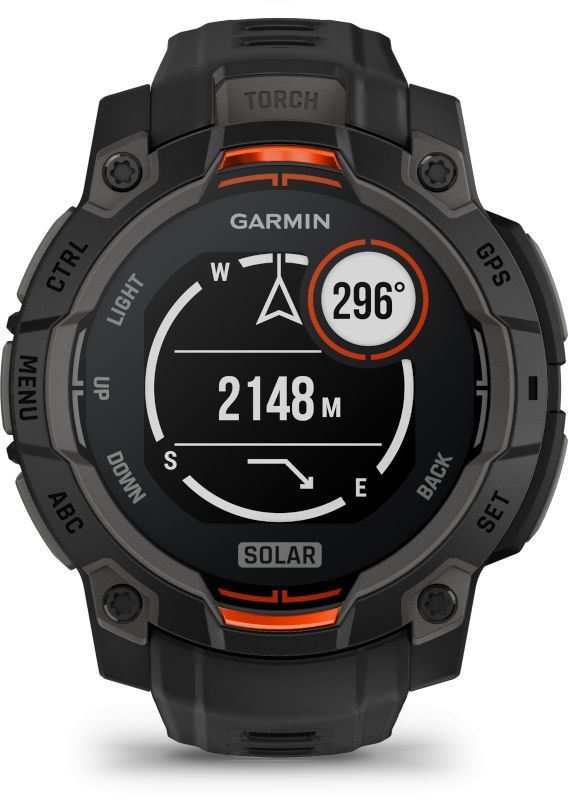 Garmin Instinct 3 45mm Solar Black with Black Band Garmin Instinct 3 45mm Solar Black with Black Band