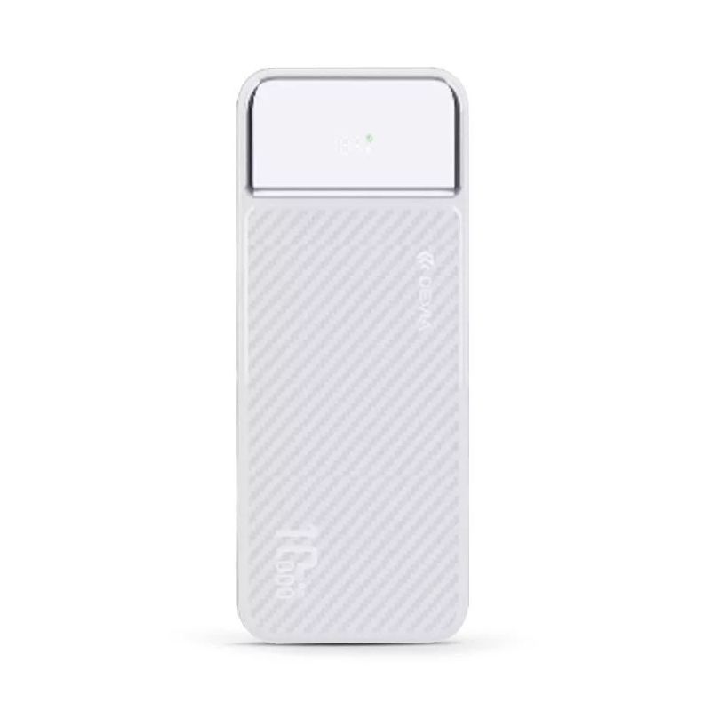 Devia Smart Series Digitális kijelzős 10000mAh PowerBank White Devia Smart Series Digitális kijelzős 10000mAh PowerBank White