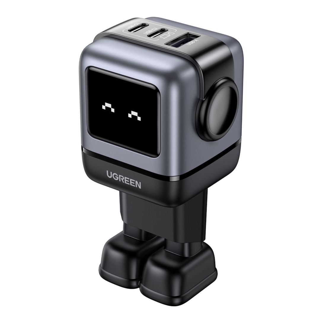 UGREEN Uno RG 65W 3-Port GaN Fast Charger EU Black UGREEN Uno RG 65W 3-Port GaN Fast Charger EU Black