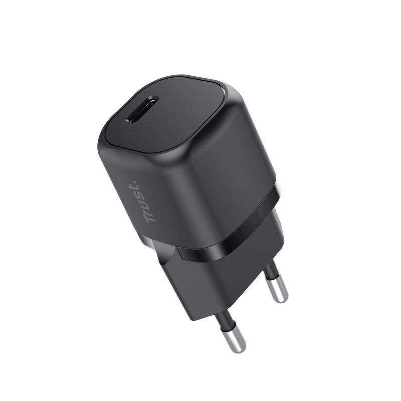 Trust Maxo Ultra Small 20W USB-C PD Charger Black Trust Maxo Ultra Small 20W USB-C PD Charger Black