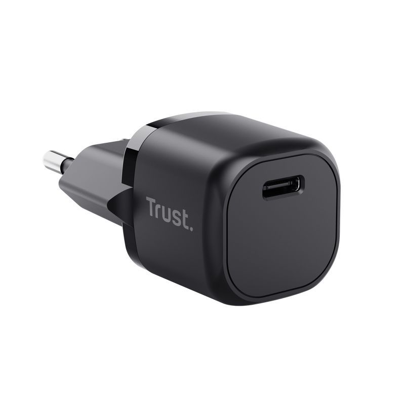 Trust Maxo Ultra Small 20W USB-C PD Charger Black Trust Maxo Ultra Small 20W USB-C PD Charger Black