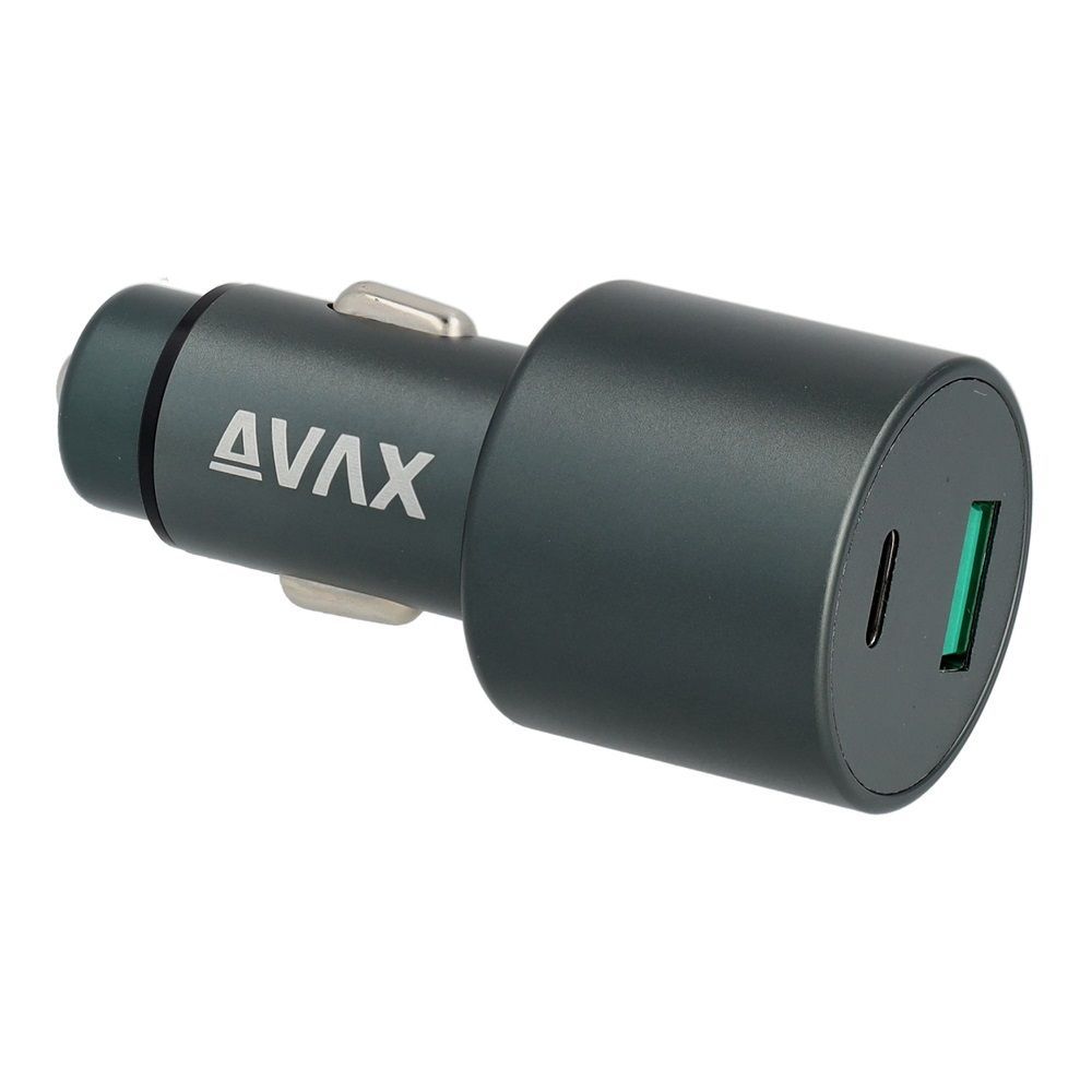 Avax CC663B CARLY+ 63W Car Charger Black Avax CC663B CARLY+ 63W Car Charger Black