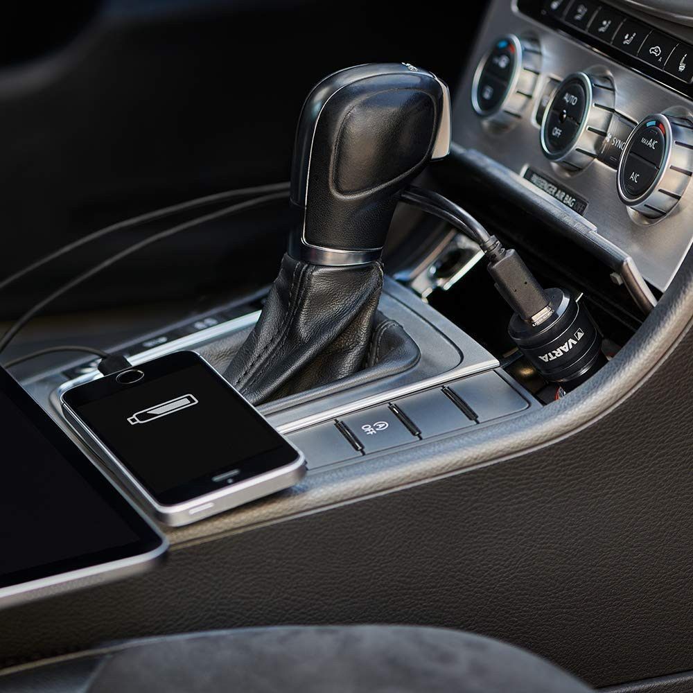 Varta Car Charger Dual USB Fast Black Varta Car Charger Dual USB Fast Black