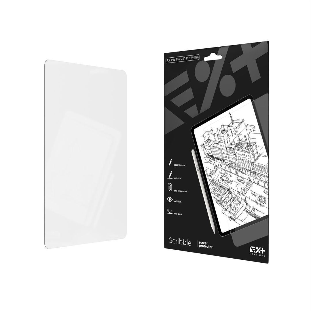 Next One Scribble Screen Protector for iPad 12,9" Next One Scribble Screen Protector for iPad 12,9"