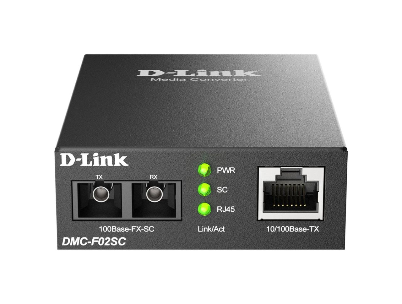 D-Link DMC-F02SC 10/100Base-TX to 100Base-FX SC Multi-Mode Media Converter D-Link DMC-F02SC 10/100Base-TX to 100Base-FX SC Multi-Mode Media Converter