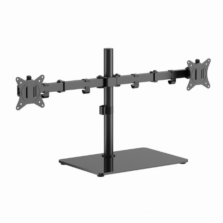 Gembird MS-D2ST-01 Dual monitor desk stand 17”-32” Black Gembird MS-D2ST-01 Dual monitor desk stand 17”-32” Black