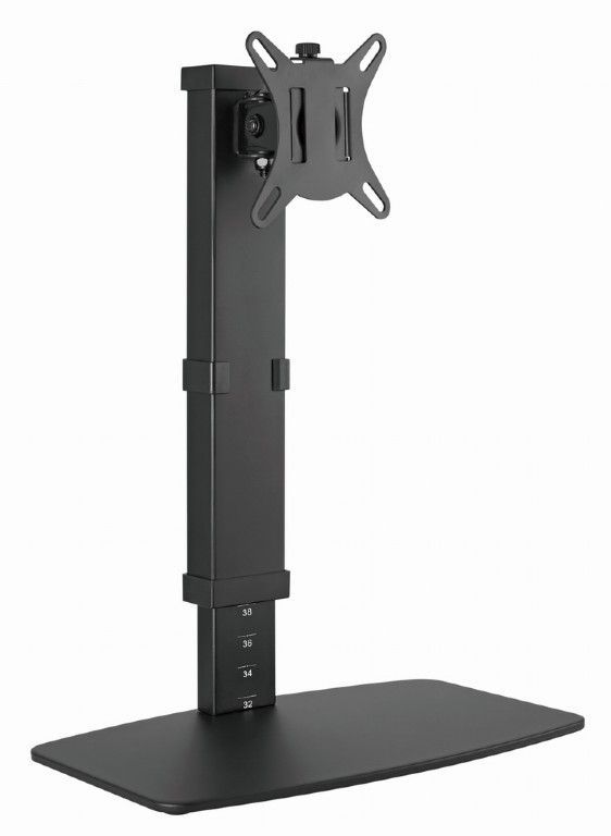 Gembird MS-D1ST-02 Height adjustable full-motion monitor desk stand 17"-32" Black Gembird MS-D1ST-02 Height adjustable full-motion monitor desk stand 17"-32" Black