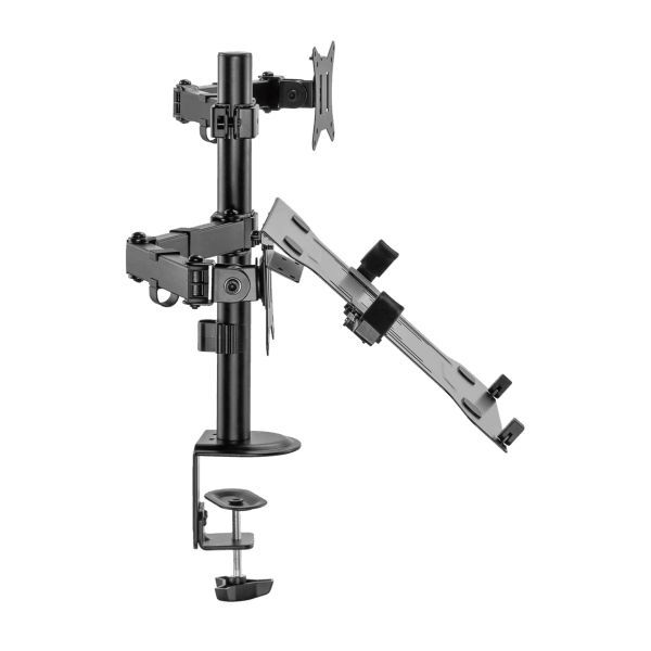 SBOX LCD-LM01-2 Desktop Mount 13"-27" Black