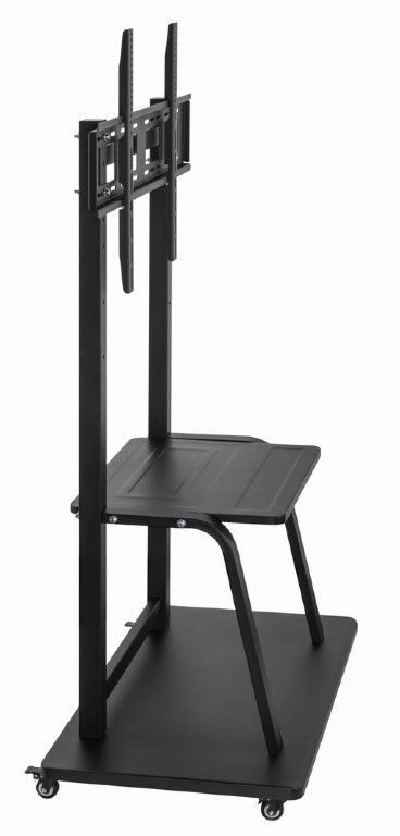 Gembird TVS-100F-01 TV floor stand with caster wheels 37"-100" Black Gembird TVS-100F-01 TV floor stand with caster wheels 37"-100" Black