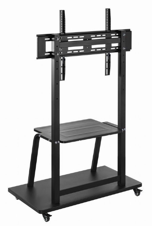 Gembird TVS-100F-01 TV floor stand with caster wheels 37"-100" Black Gembird TVS-100F-01 TV floor stand with caster wheels 37"-100" Black
