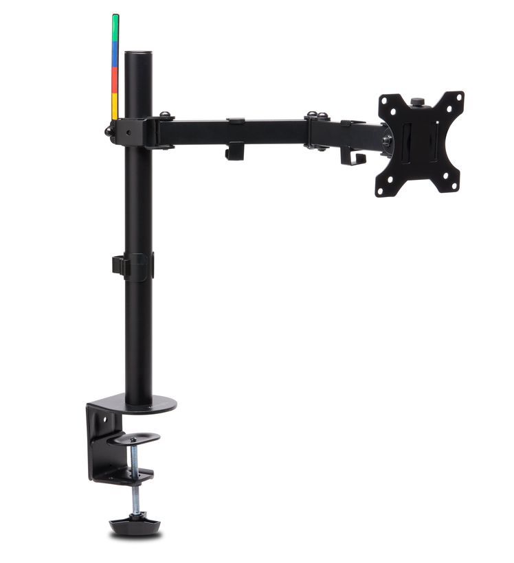 Kensington SmartFit Ergo Single Extended Monitor Arm Black Kensington SmartFit Ergo Single Extended Monitor Arm Black