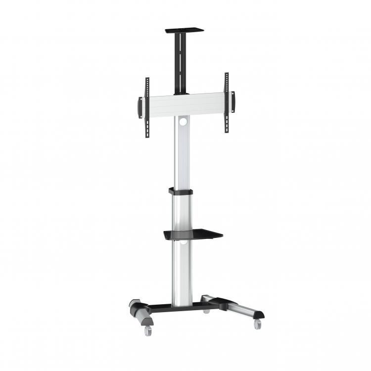 SBOX FS-446 Mobile Floor Stand Silver SBOX FS-446 Mobile Floor Stand Silver