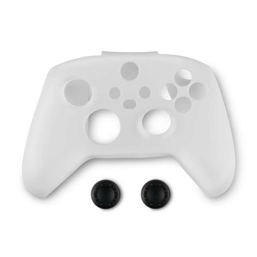 Spartan Gear XBOX Series X/S Silicon Skin Cover and Thumb Grips White Spartan Gear XBOX Series X/S Silicon Skin Cover and Thumb Grips White