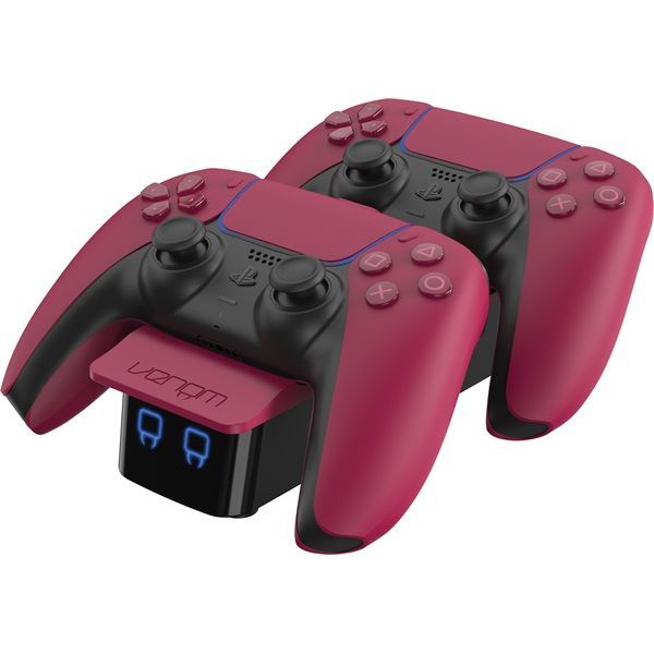 Venom VS5010 PS5 Twin Docking Station Cosmic Red Venom VS5010 PS5 Twin Docking Station Cosmic Red