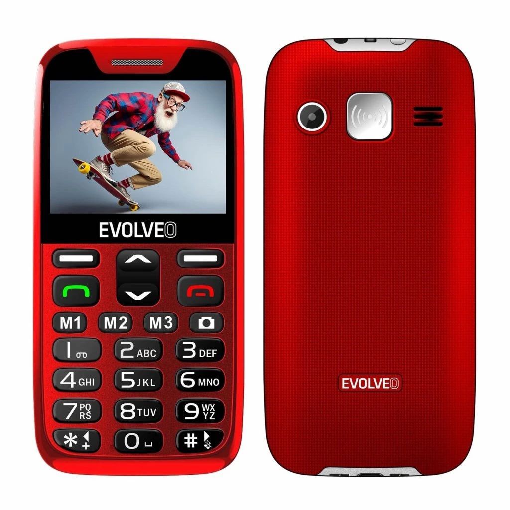 Evolveo EasyPhone EP-601 XR Red Evolveo EasyPhone EP-601 XR Red