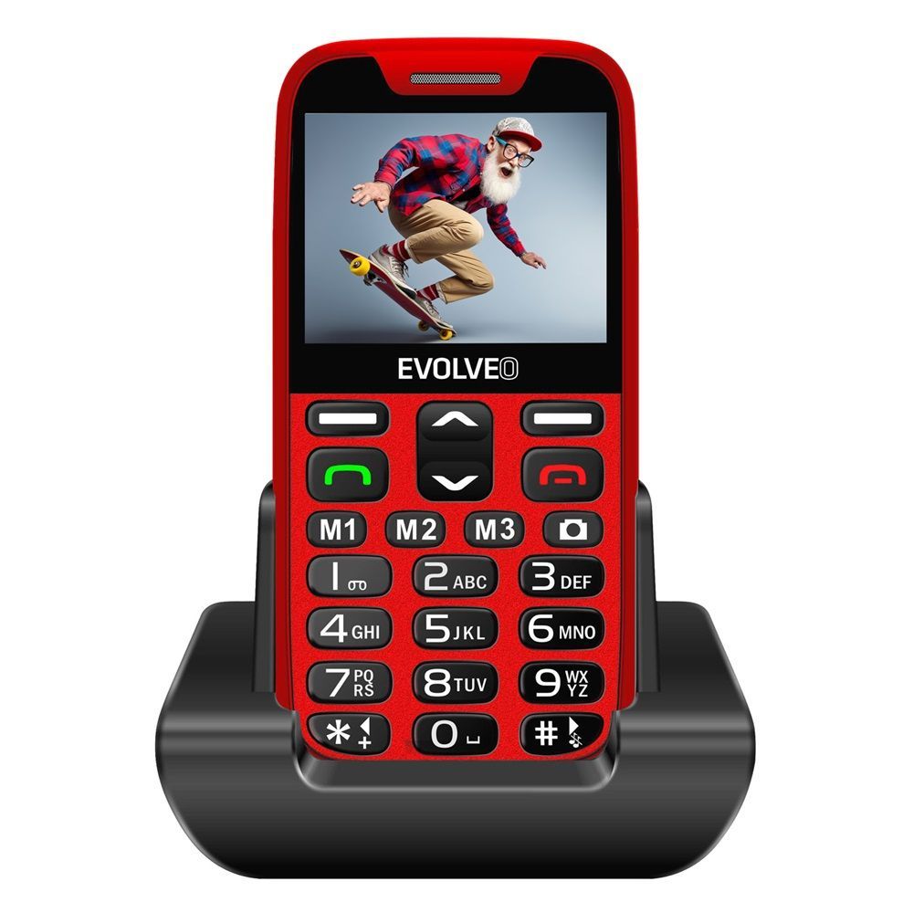 Evolveo EasyPhone EP-601 XR Red Evolveo EasyPhone EP-601 XR Red