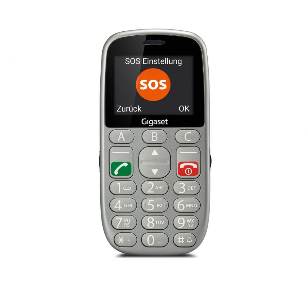 Gigaset GL390 DualSIM Silver Gigaset GL390 DualSIM Silver