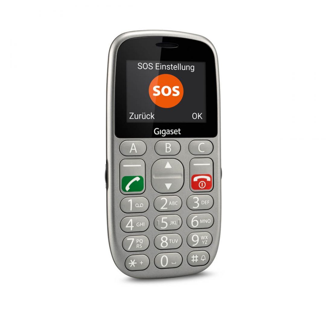 Gigaset GL390 DualSIM Silver Gigaset GL390 DualSIM Silver