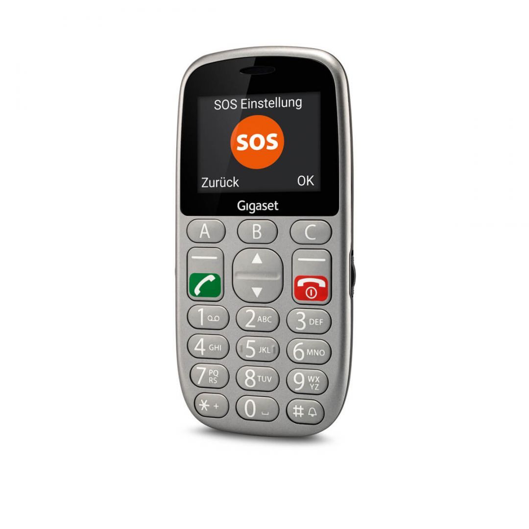 Gigaset GL390 DualSIM Silver Gigaset GL390 DualSIM Silver