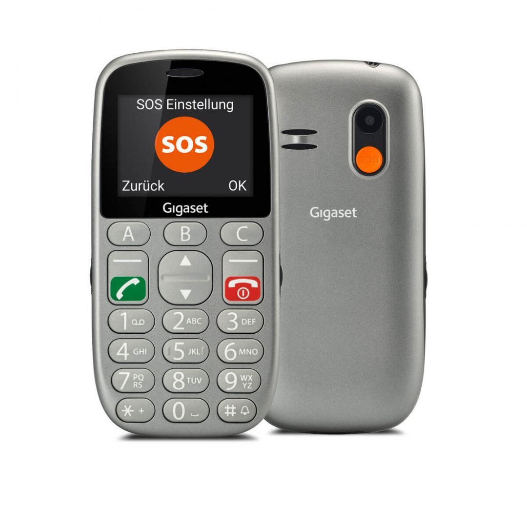 Gigaset GL390 DualSIM Silver Gigaset GL390 DualSIM Silver